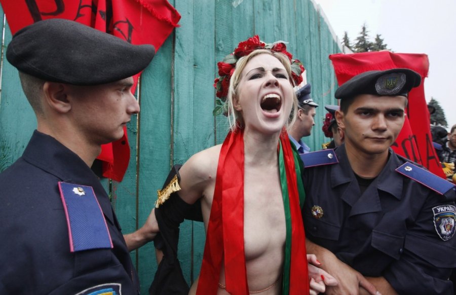 Александра Шевченко: лидер «Femen» и подружка Нестора Шуфрича