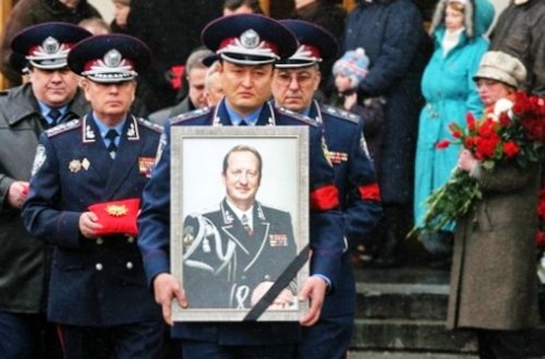 Брыль на похоронах Кравченко